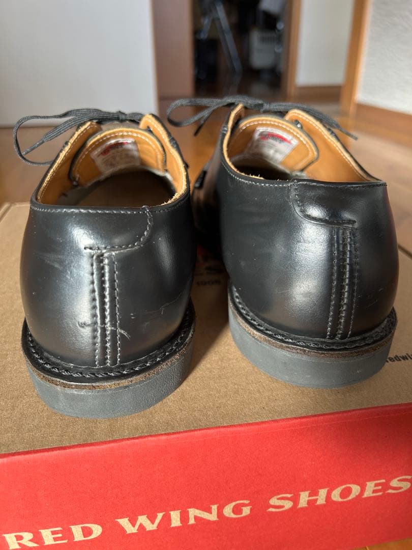 レッドウィング　ポストマン 101ブラック 10D箱付き　28cm