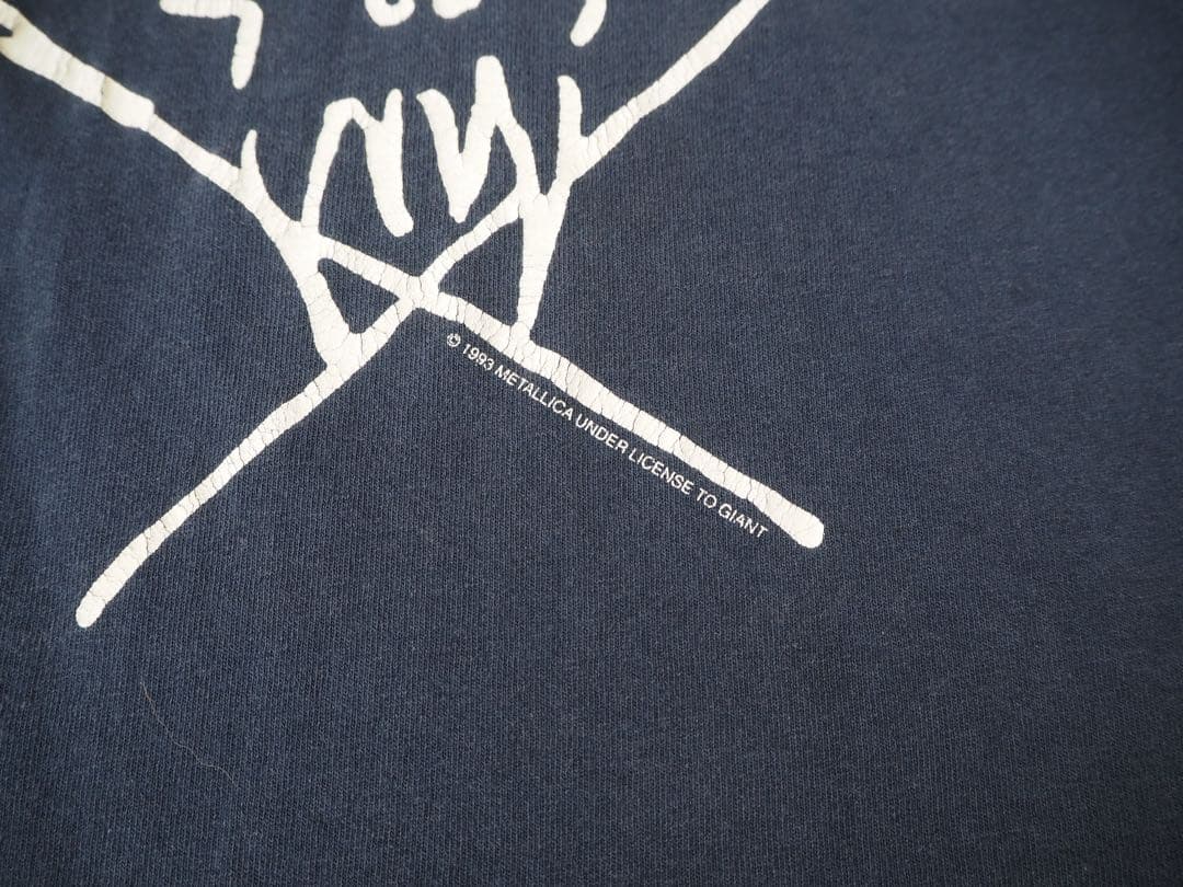 LLICA メタリカTシャツ giantタグ