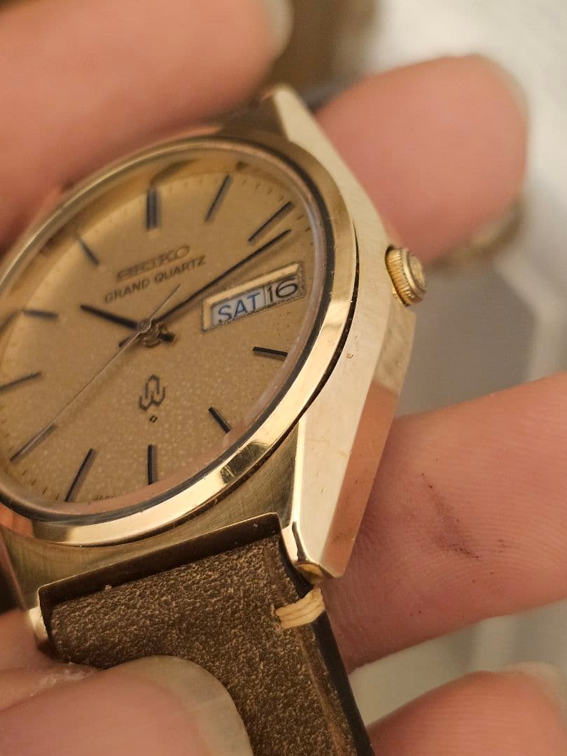 SEIKOセイコー　腕時計　グランドクオーツ　4843-8110　[稼動]