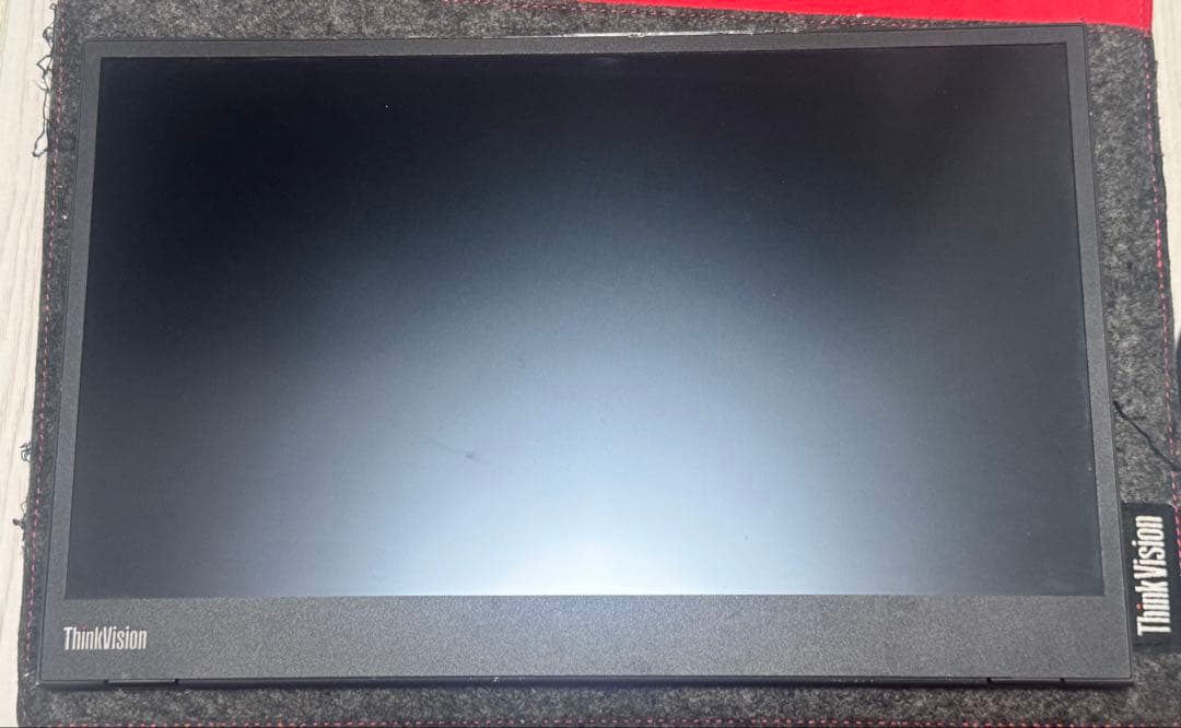 中古　Lenovo Thinkvision M14 2台セット　保証あり