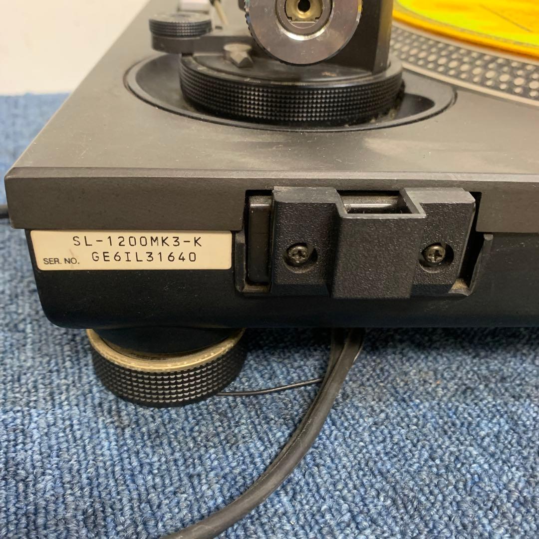 Technics SL-1200MK3 ターンテーブル　テクニクス