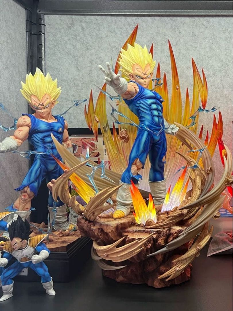 ドラゴンボール ベジータ ガレキ ガレージキット スタチュー X⑤④