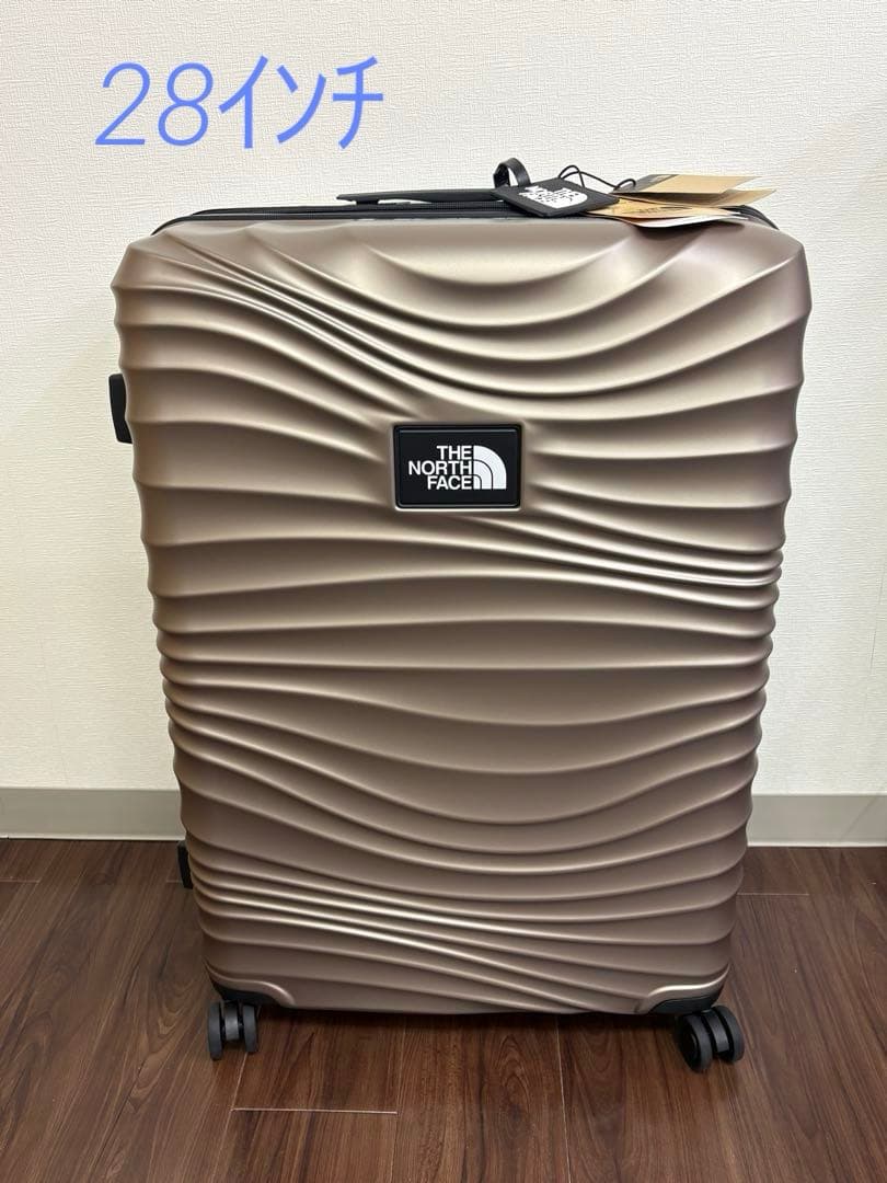 ノースフェイス　キャリーケース　ゴールドベージュ　28inch 希少✨　旅行