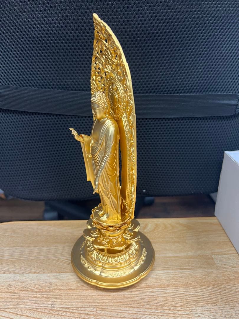 仏像 阿弥陀如来 25cm 仏師：松久朋琳 原型