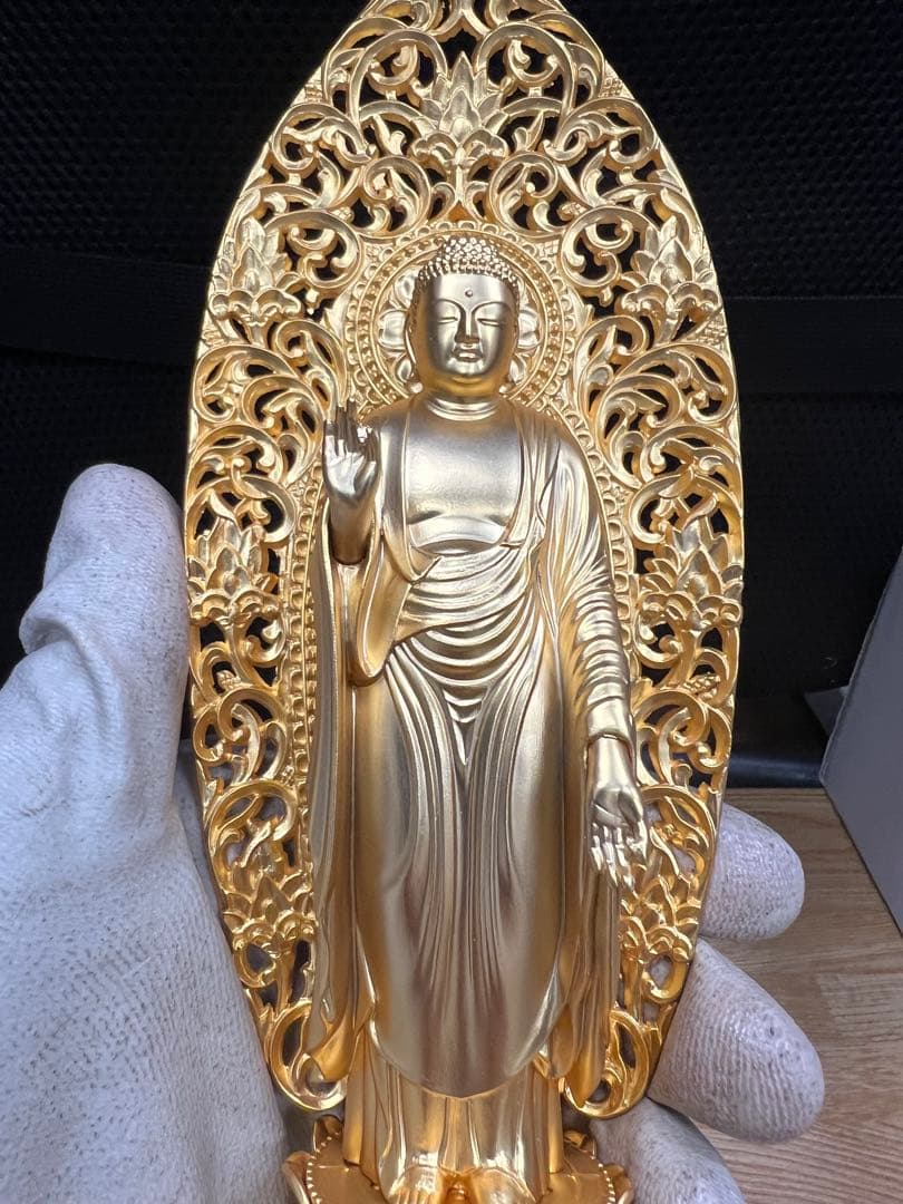 仏像 阿弥陀如来 25cm 仏師：松久朋琳 原型