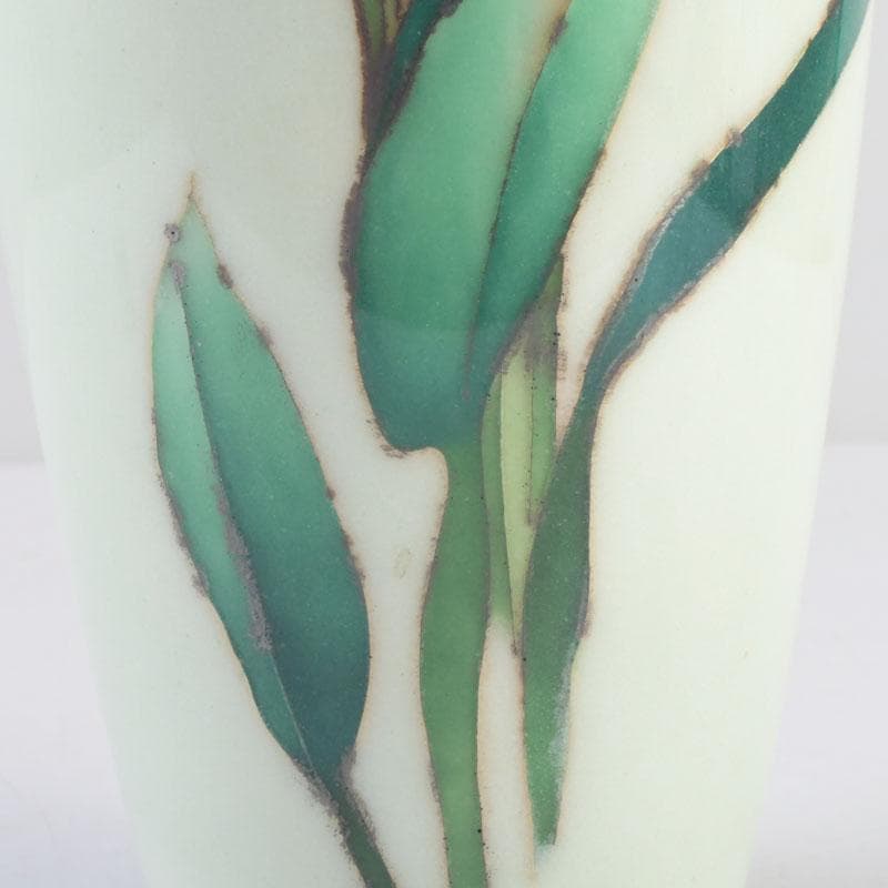 七宝焼　安藤七宝店　花文瓶　花瓶　V　9534