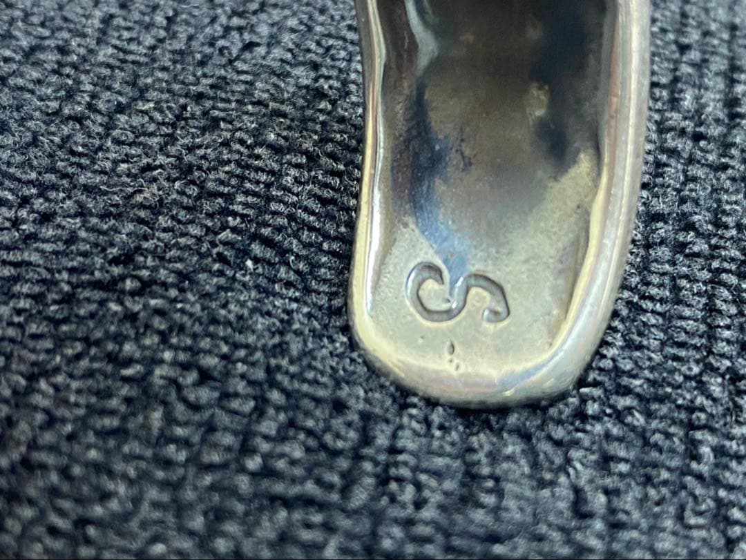 黒猫くろ太　ビルウォールレザー　BWL ワイドグラフィティバングル