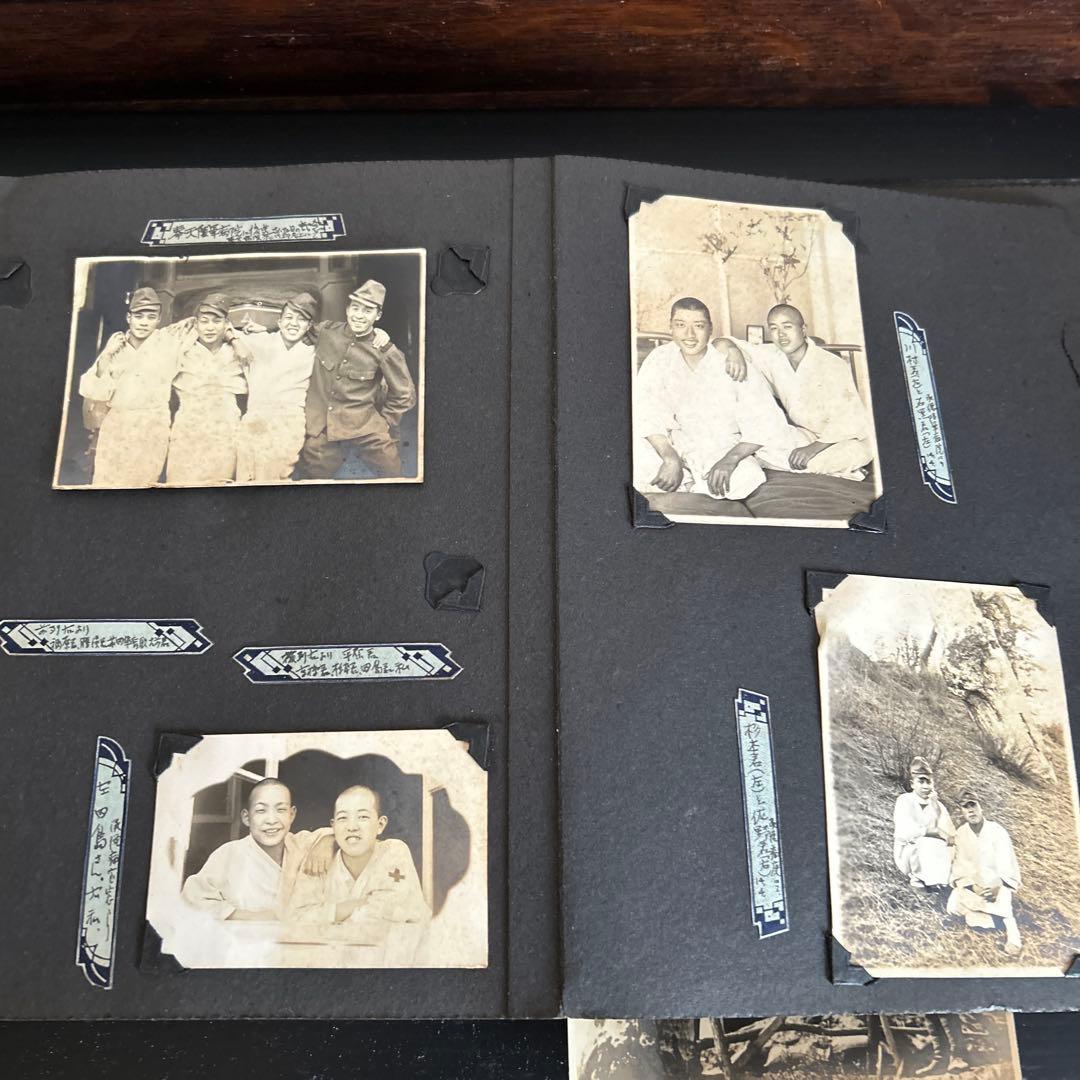旧日本軍　古写真　奉天陸軍病院・ 台湾高尾　人物像・兵隊さん等　2冊