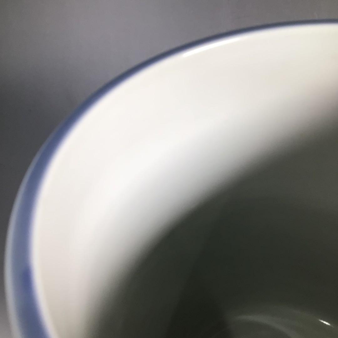 Ｎ６３４　水指　『京焼』『平安　手塚祥堂造』『染付山水文』　共箱　茶道具