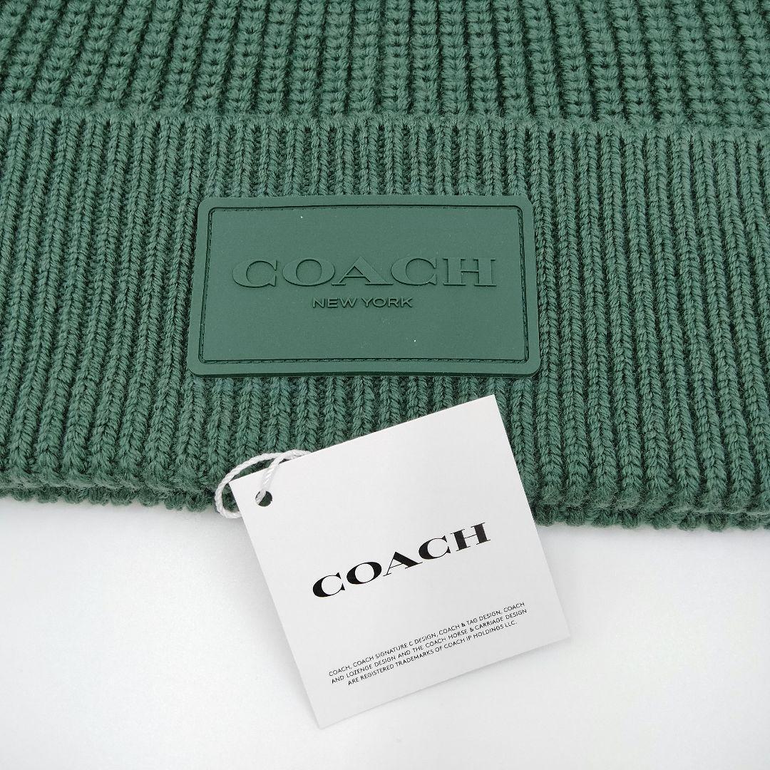 COACH コーチ ニット帽 ニットキャップ ビーニー ユニセックス