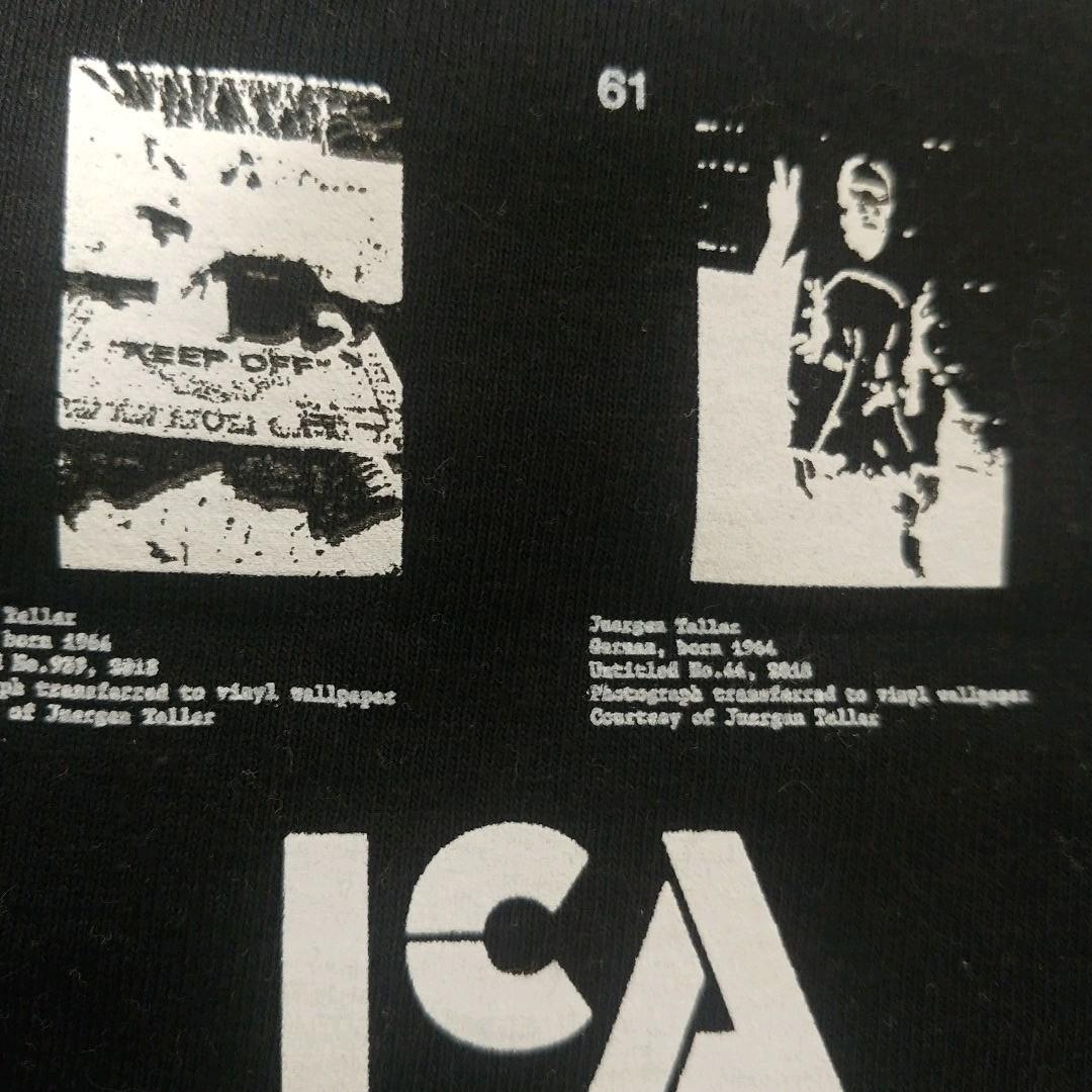 ヴァージルアブロー×チャンピオン×ICA Tシャツ (黒) Mサイズ