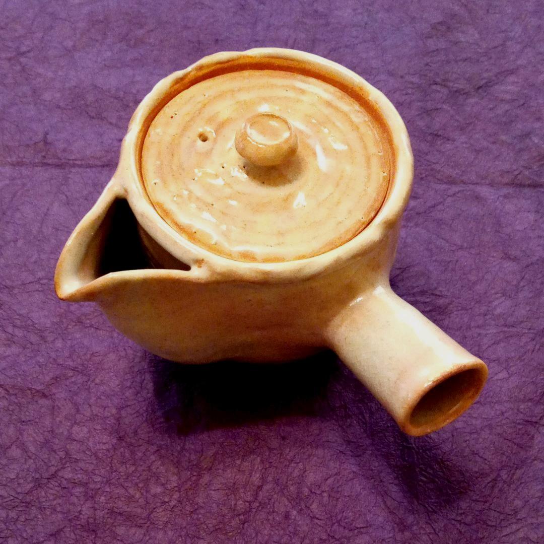 萩焼（登り窯)　御本手釉　急須