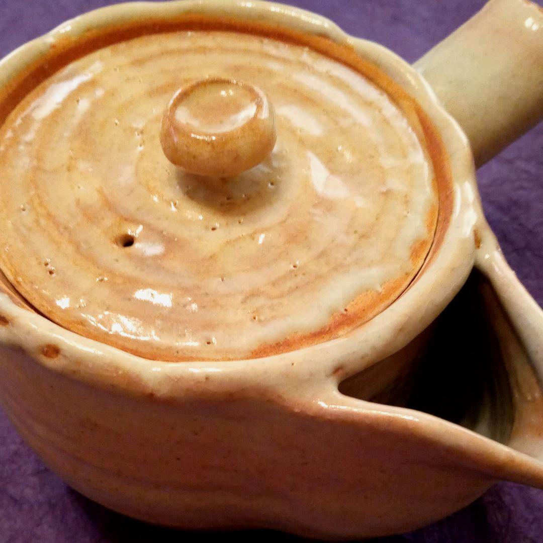 萩焼（登り窯)　御本手釉　急須