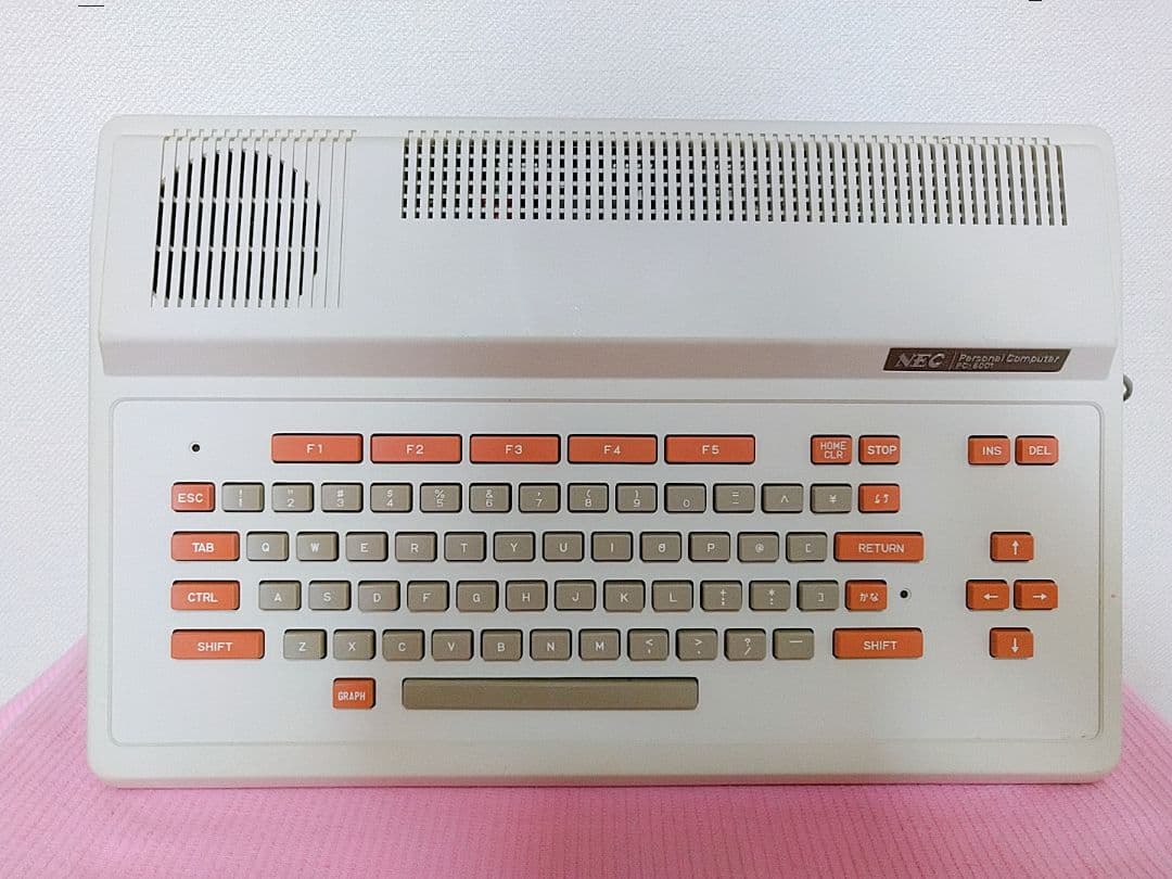 昭和レトロパソコン NEC PC-6001 レコーダ PC-6082 ジャンク品