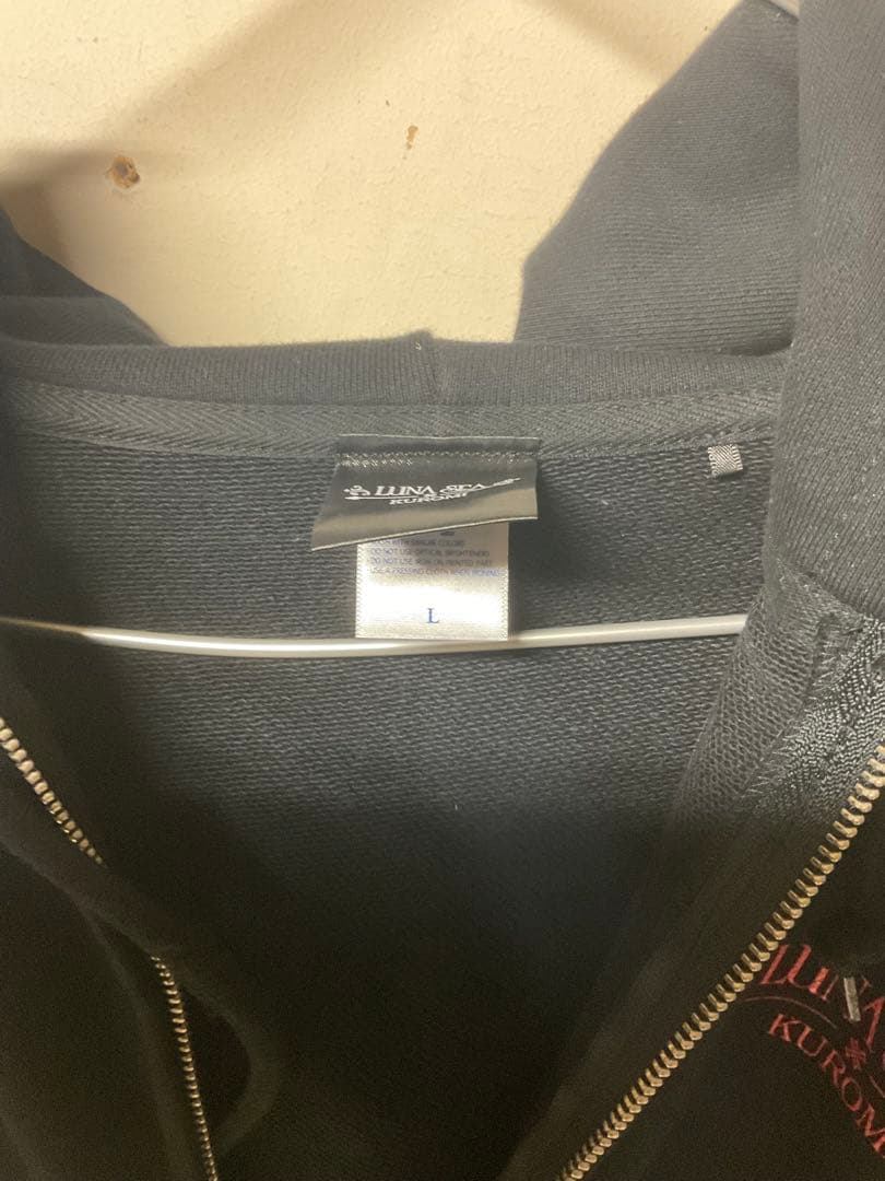 LUNA SEA クロミ パーカー Lサイズ ブラック