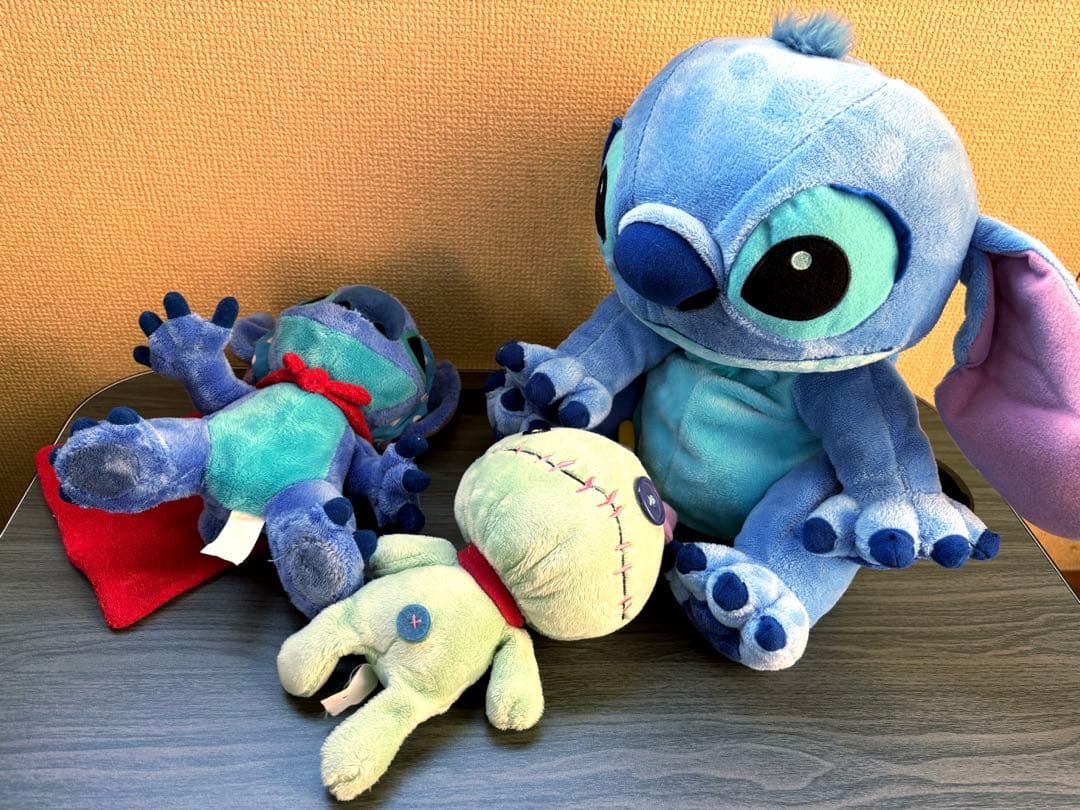 スティッチ スクランプ ぬいぐるみ まとめ売り ディズニーストア ハートランド