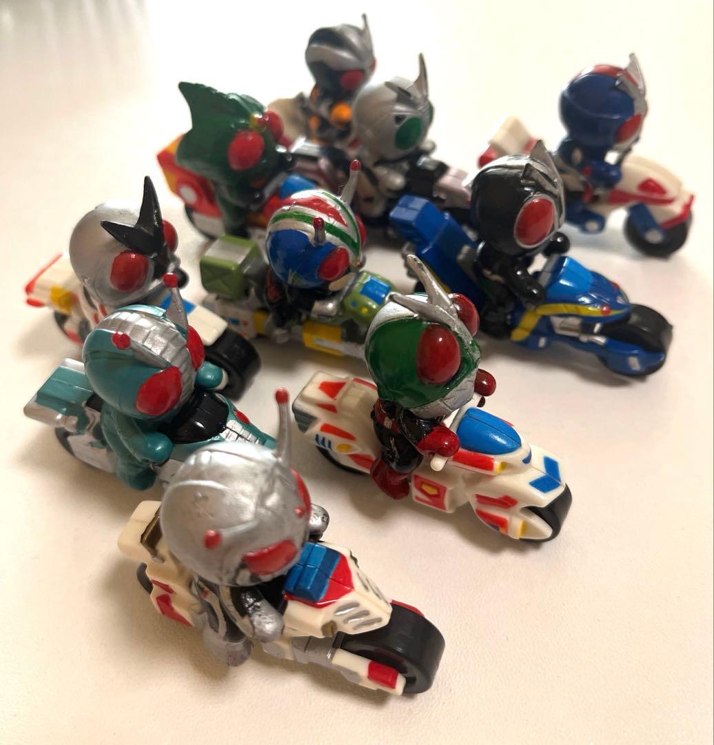 仮面ライダー ミニフィギュアセット 10体