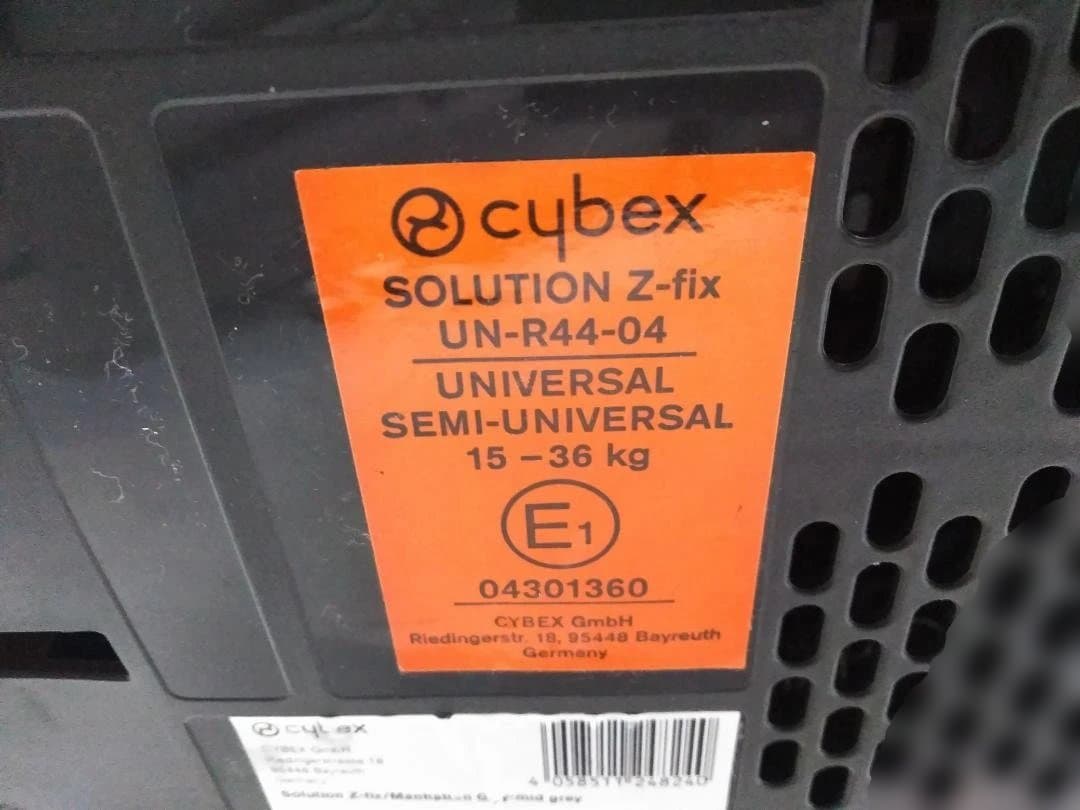 サイベックス ソリューションZ i-FIX マンハッタングレー ジュニアシート◇