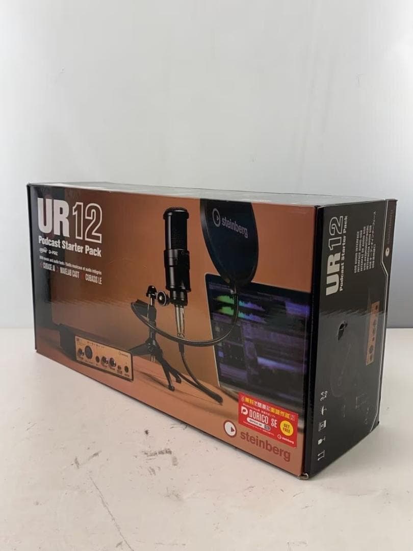 DTM・DAW steinberg UR12 Podcast Starter Pack