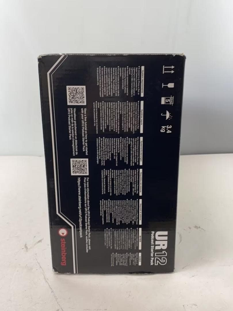 DTM・DAW steinberg UR12 Podcast Starter Pack