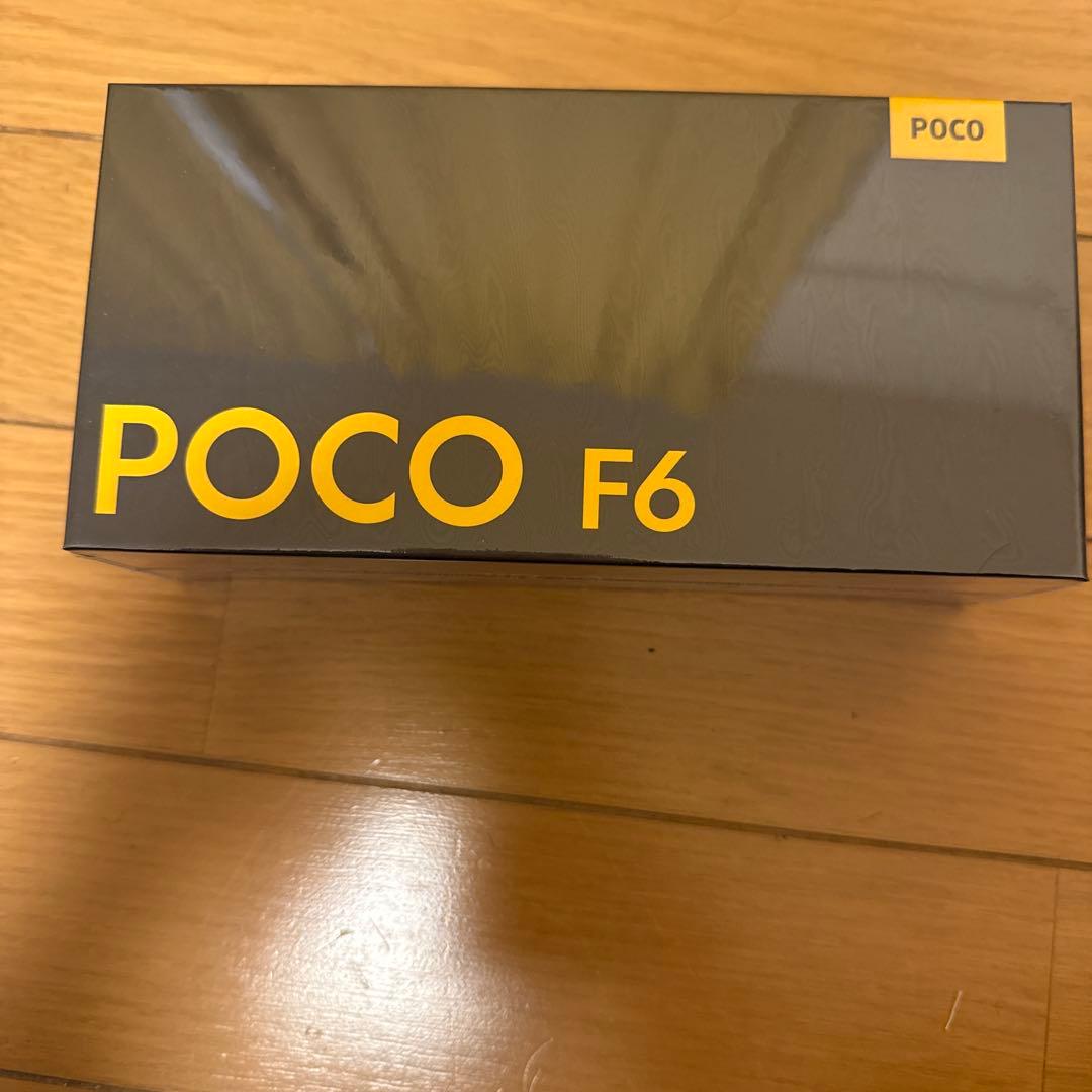 携帯電話本体 POCO F6 12GB RAM 512GB ROM Titan