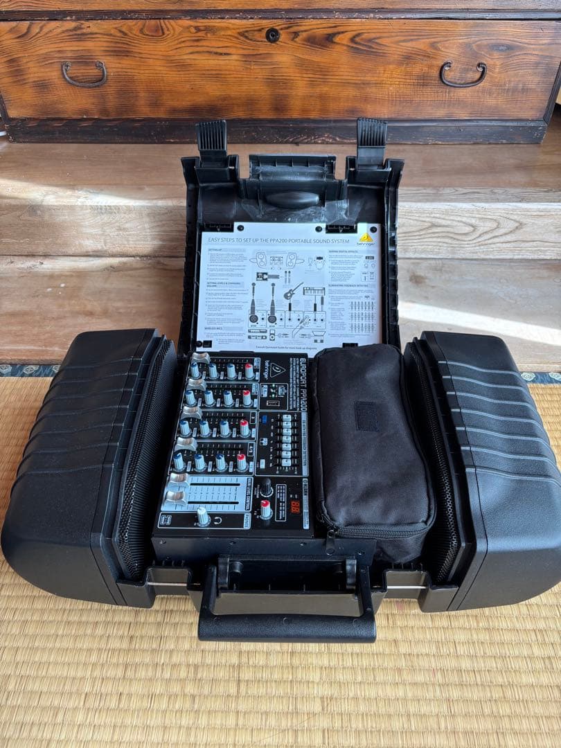 割引！ベリンガーPPA200簡易PA&BOSSダイレクトボックス