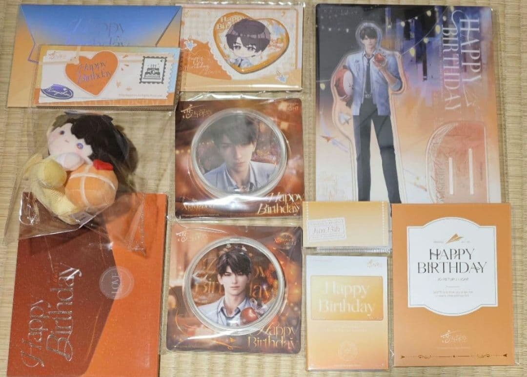 恋と深空 マヒル 誕生日 公式 グッズ フルセット 9点