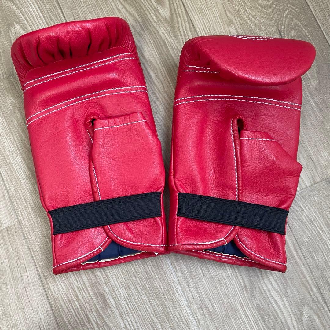 美品　未使用　ウイニング パンチンググローブ　ボクシング　井上尚弥　赤