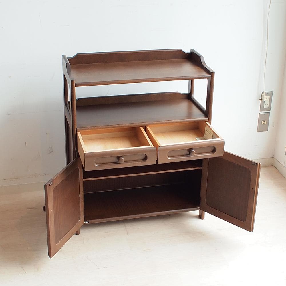 カリモク/karimoku ファックス台 FAX台 電話台 TEL台キャビネット