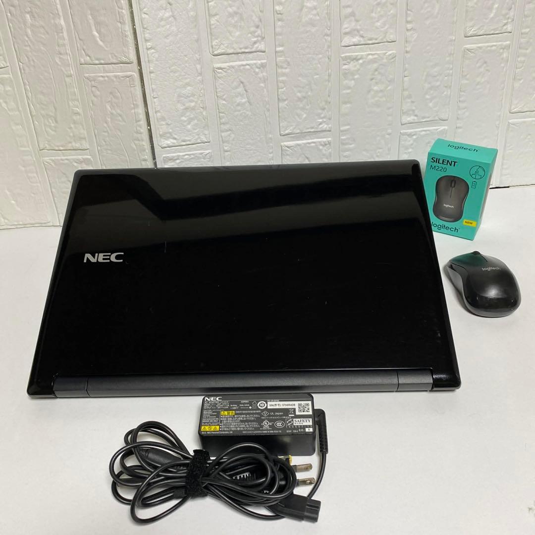 Windows11 オフィス付き　第7世代　高速起動SSD 美品NECノートPC