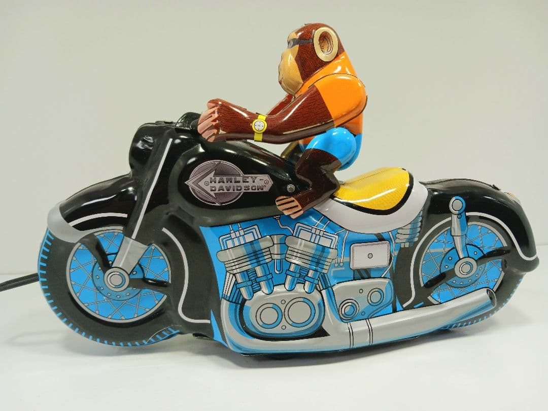 希少 ハーレーダビッドソン アクロバティックモンキー ブリキ