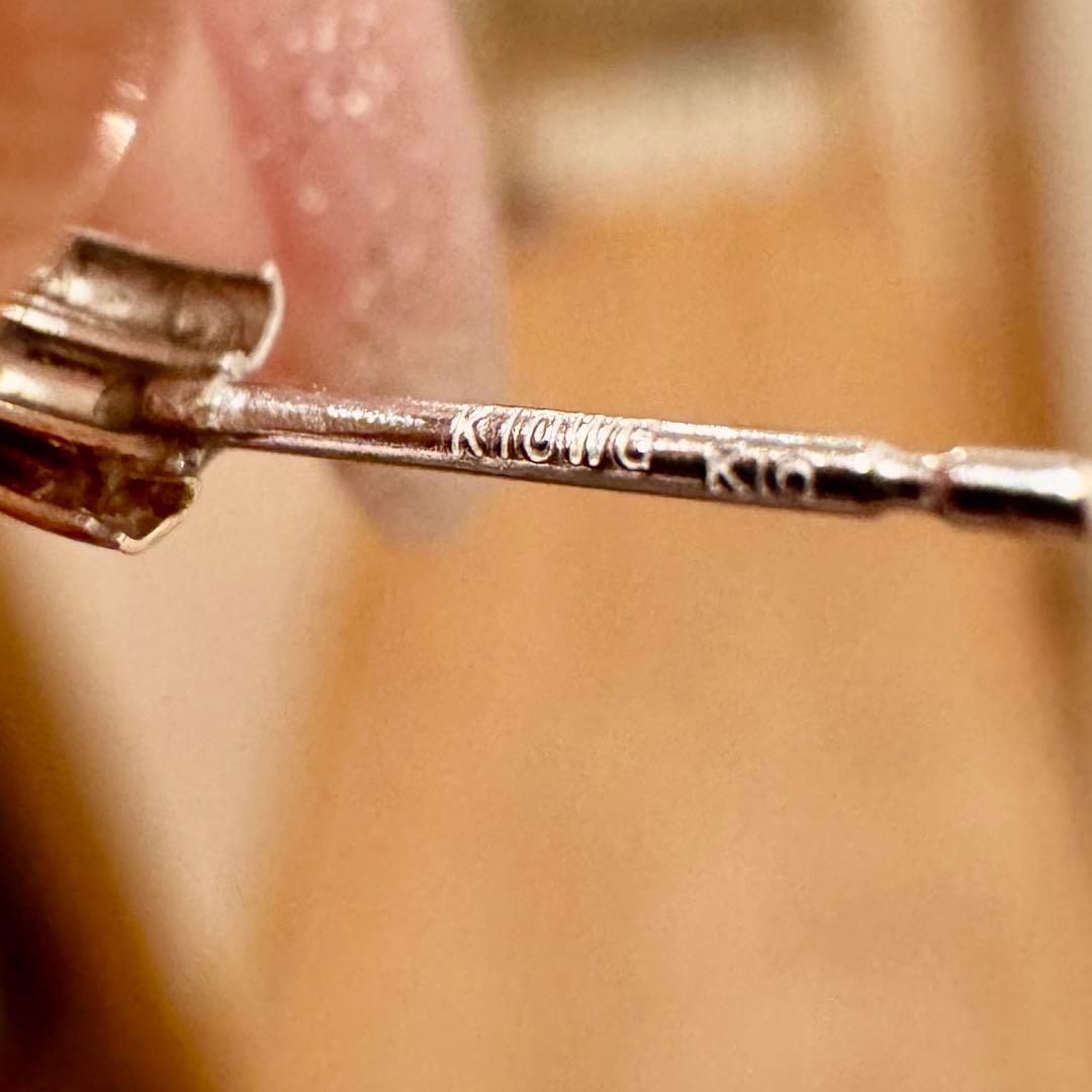 ジュエリーツツミ K10WG K10 ピアス