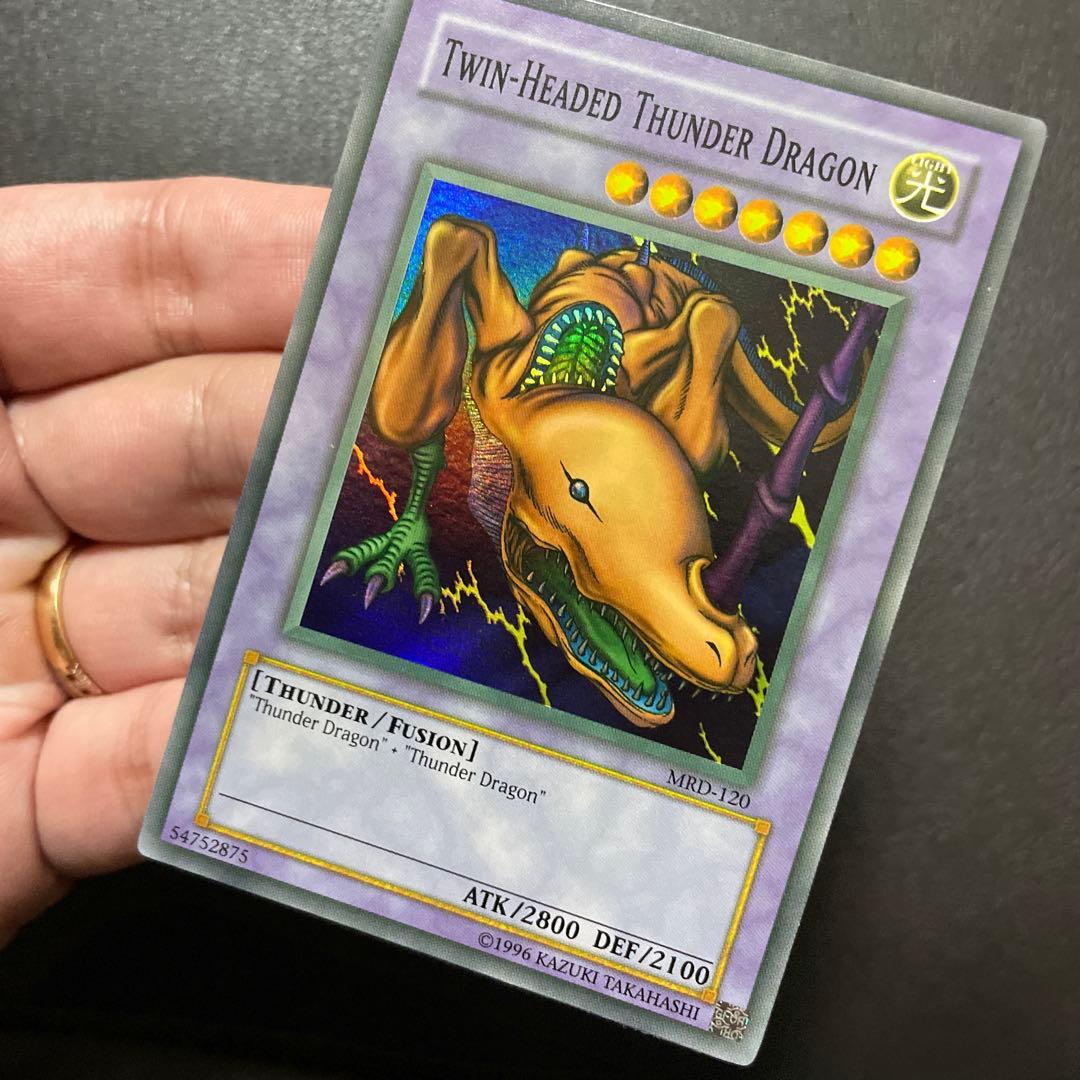 遊戯王　双頭の雷龍　faded + wavy