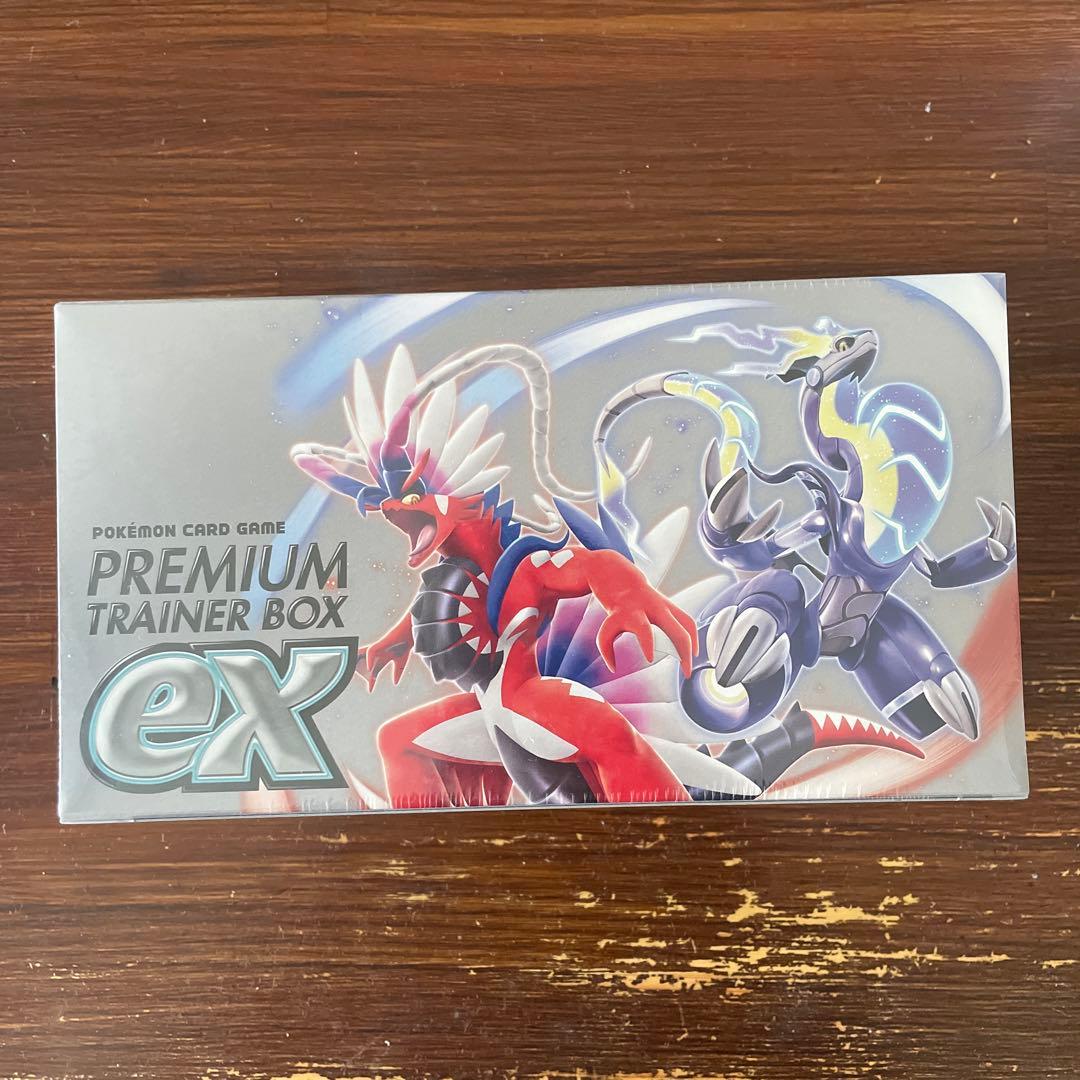 【未使用・シュリンク付き】プレミアムトレーナーボックスex ポケモンカード