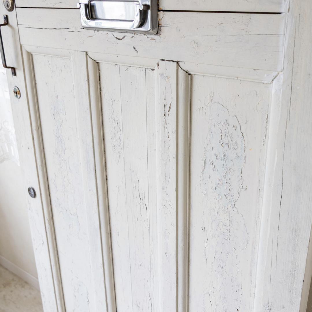 アンティークドア　ステンドグラス入り