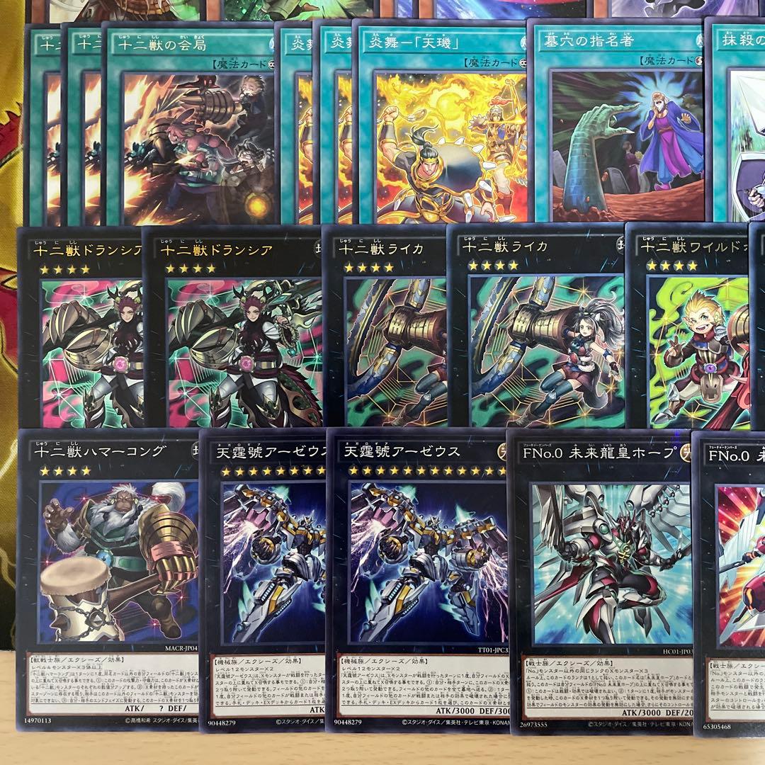 大会優勝構築 十二獣デッキ ドランシア サラブレード 天霆號アーゼウス ライカ