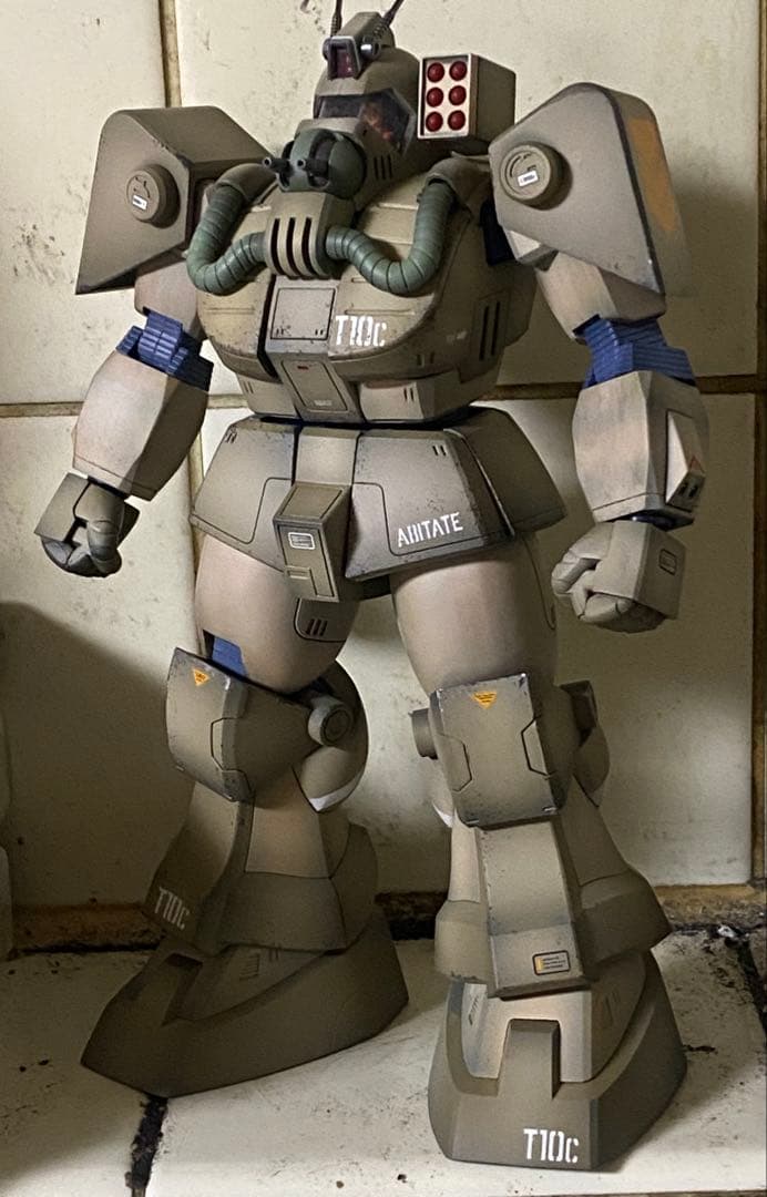 はるくん　ダグラム　ブロックヘッドプラモデル完成品