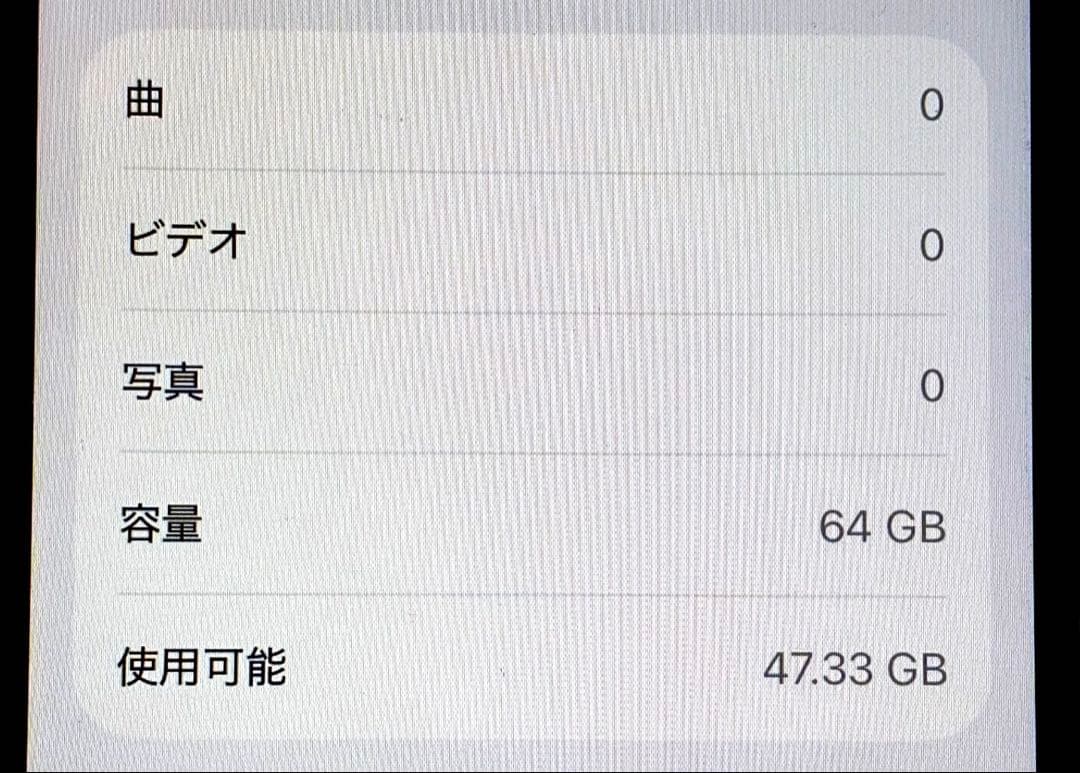携帯電話本体 iPhone SE 64GB