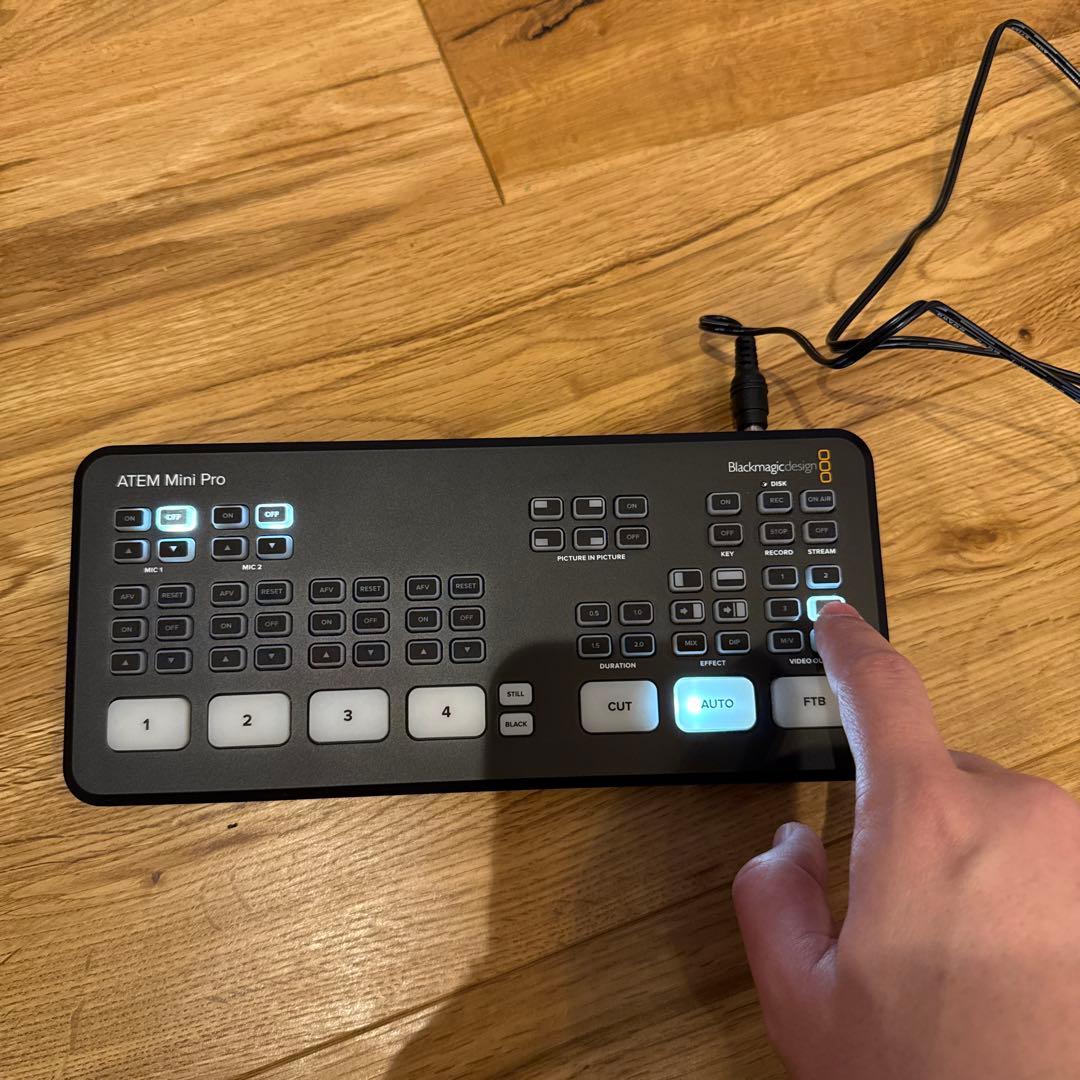 Blackmagic ATEM Mini Pro HDMI4入力