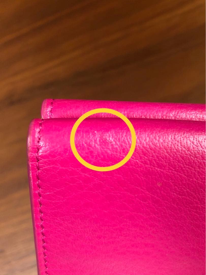 BALENCIAGA バレンシアガ 三つ折り財布 ピンク