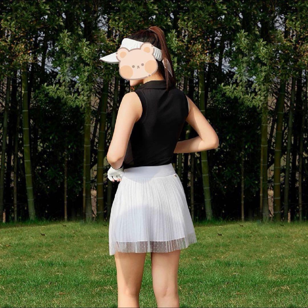 【最終値下げ】タグ付き フェアライアー レース ゴルフウェア　ミニスカート