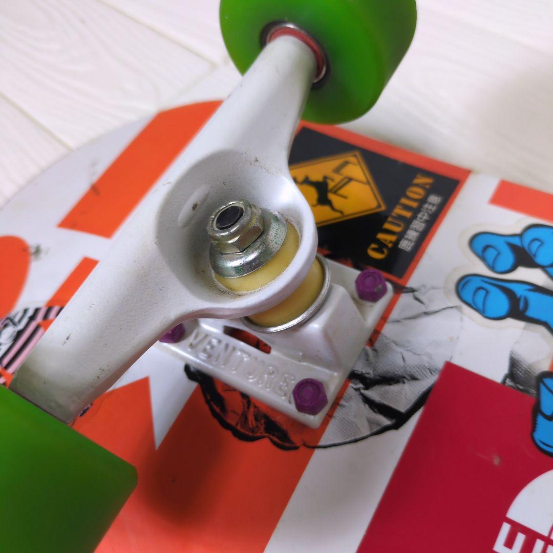 スケボーコンプリート　クリーチャー　デッキテープ付　グラフィック　ベンチャー