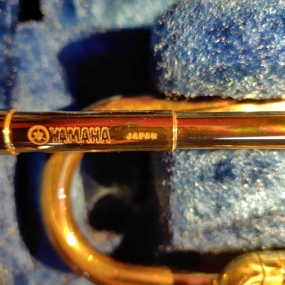 ヤマハゴールドトランペット 3バルブ ケース付き