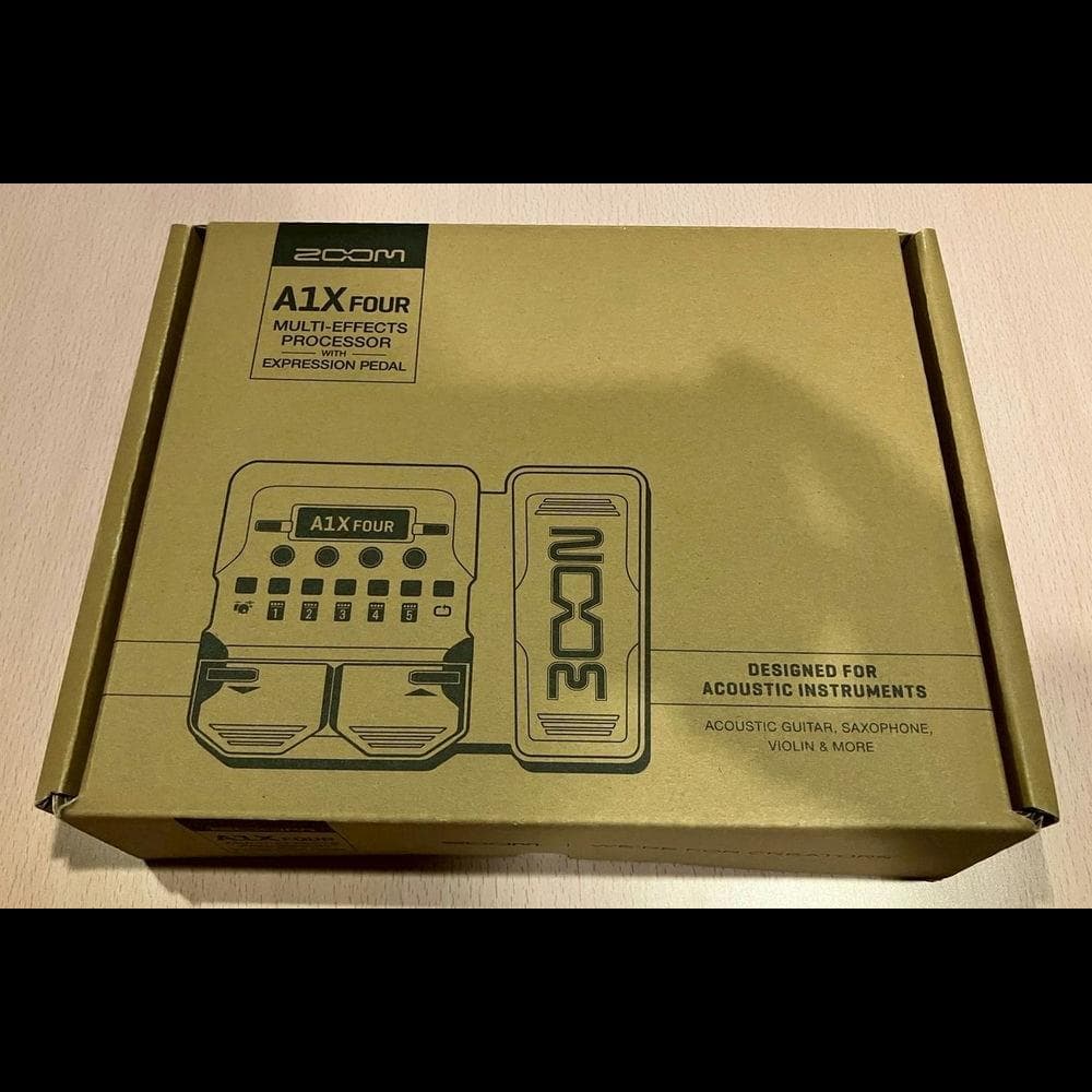 ZOOM A1XFOUR マルチエフェクトプロセッサー トランペットサックス用