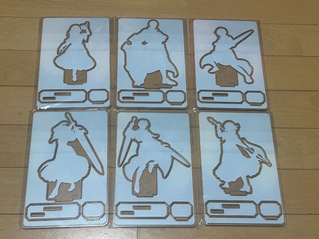 進撃の巨人 ブレイブオーダー アクリルスタンド ブレオダ 6個セット