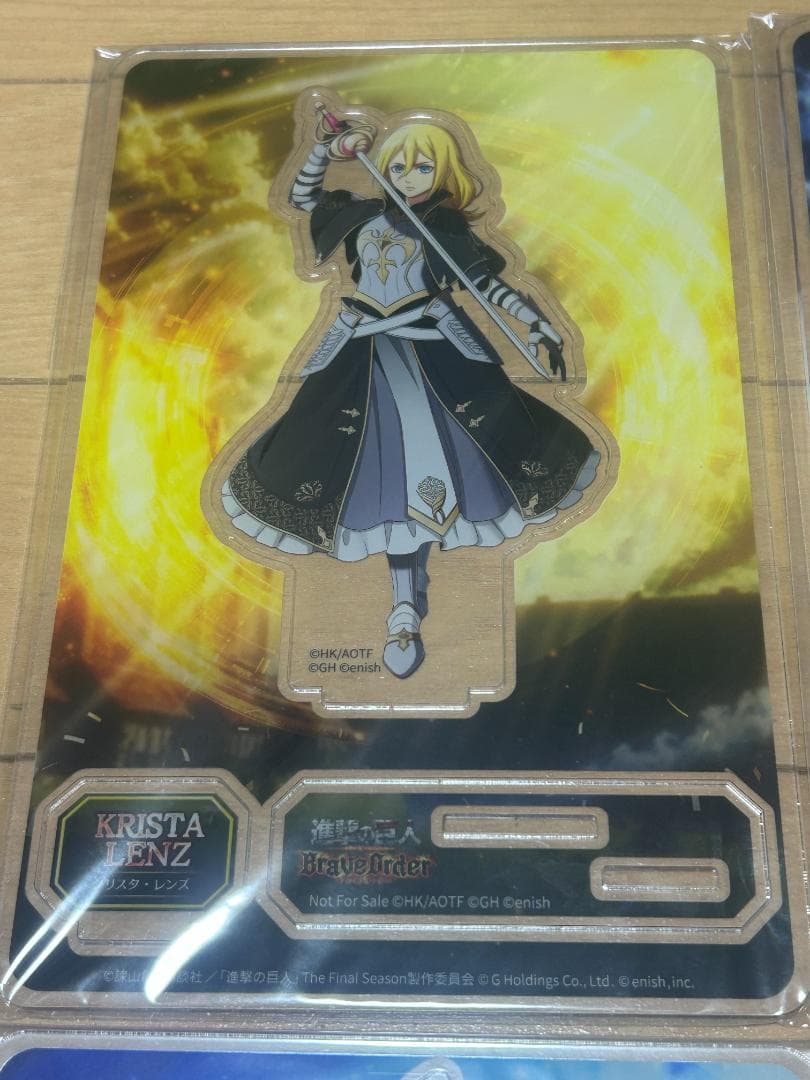 進撃の巨人 ブレイブオーダー アクリルスタンド ブレオダ 6個セット