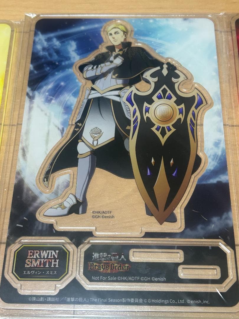 進撃の巨人 ブレイブオーダー アクリルスタンド ブレオダ 6個セット