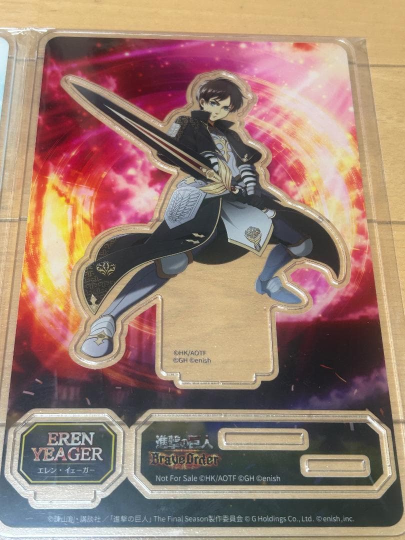 進撃の巨人 ブレイブオーダー アクリルスタンド ブレオダ 6個セット