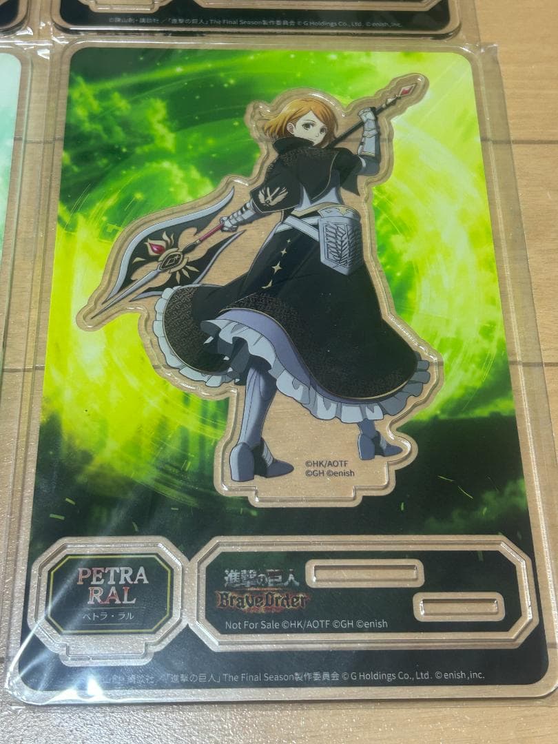 進撃の巨人 ブレイブオーダー アクリルスタンド ブレオダ 6個セット