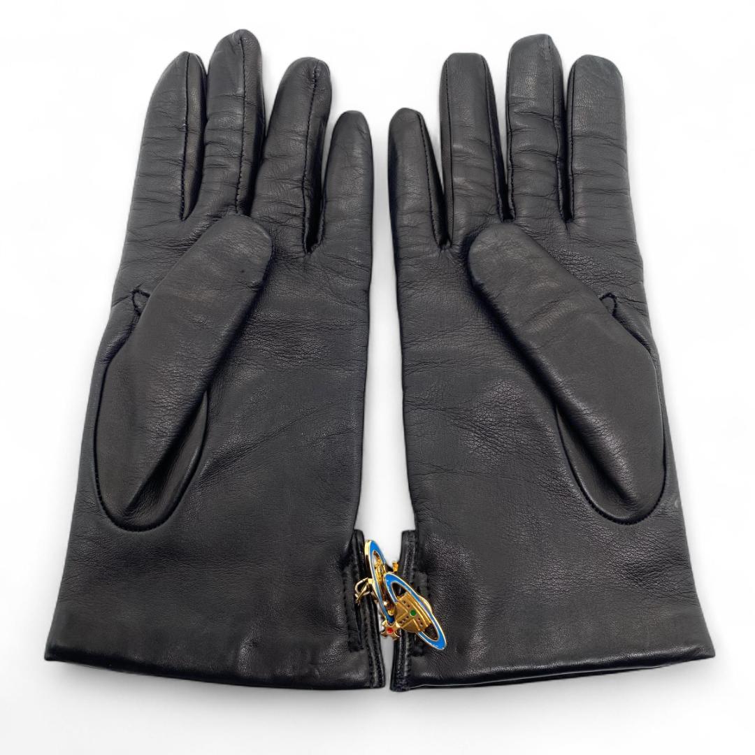 Vivienne Westwood ORBヴィヴィアンウエストウッド レザー手袋